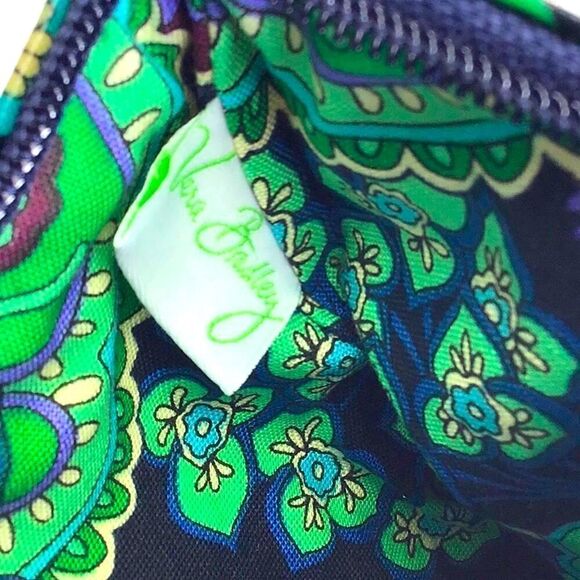 Vera Bradley Frill “Blue Rhapsody” Floral Bow Clutch Crossbody Bag NEW - Picture 8 of 12
